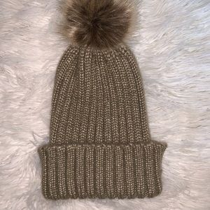 Brown beanie
